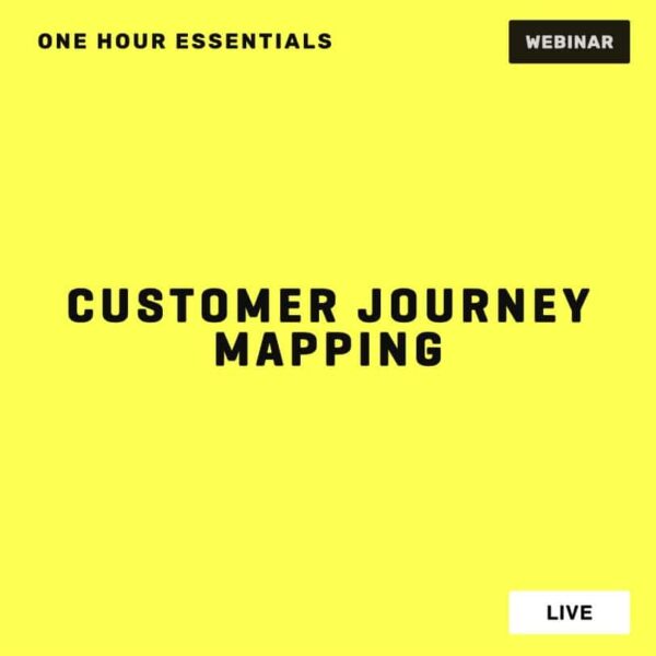 Webinar: Customer Journey Mapping [Digital]