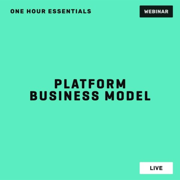 Webinar: Platform Business Model [Digital]